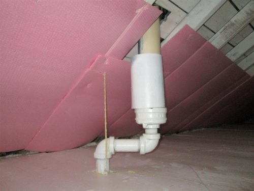 Plumbing vent increased in size