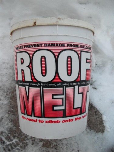 Roof Melt Tablet Container