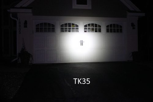 TK35 against garage