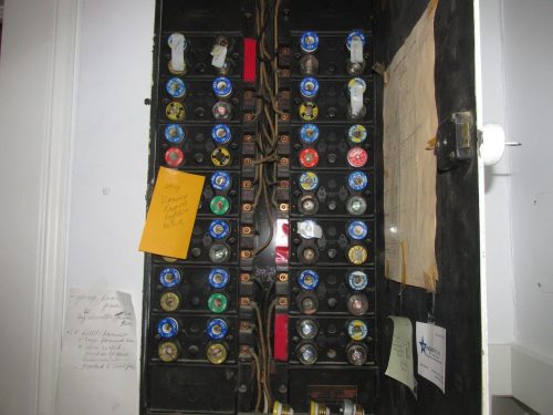 huge fuse panel