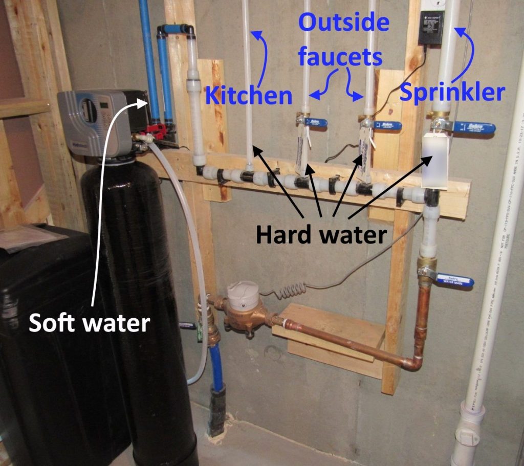 Water softener installation defects Structure Tech Home Inspections