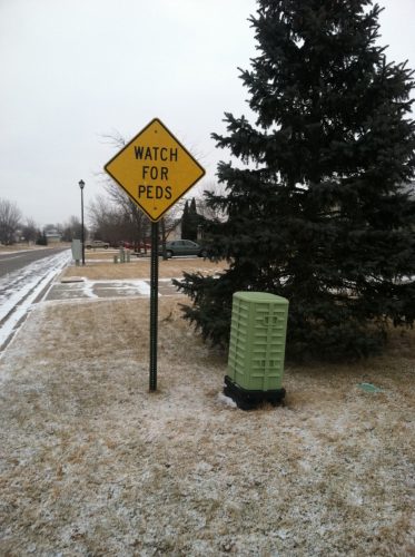 Watch for peds