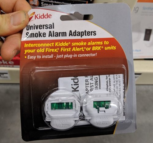 smoke alarm adapter