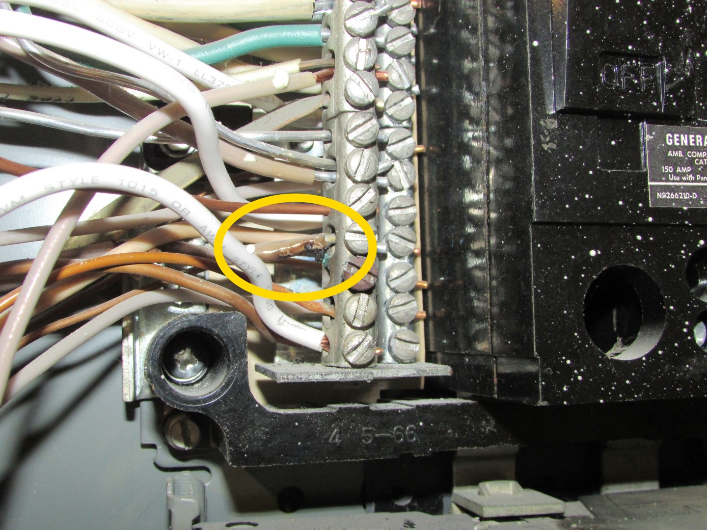 Did they wiring using cloth when stop Common Wiring