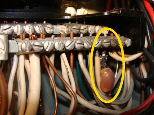 Aluminum wiring scorched 8
