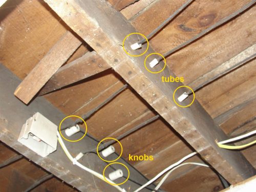 knob and tube wiring