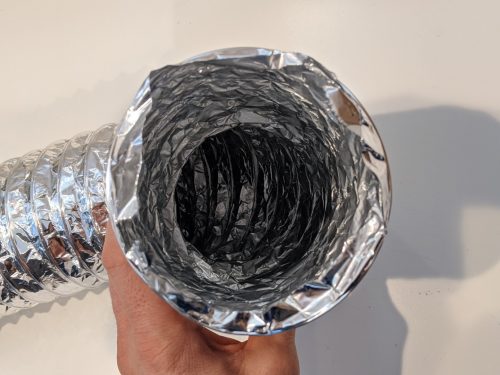 Foil dryer transition duct