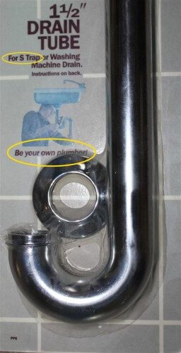 Be your own plumber