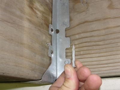 Decks - joist hanger nails