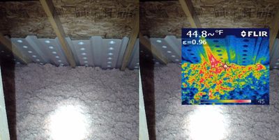 IR Image - recessed light2