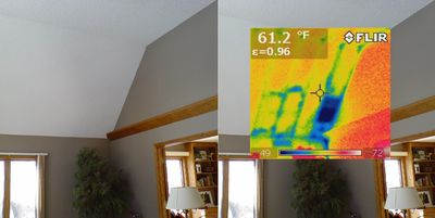 IR Image - missing insulation