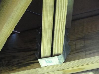 Decks - joist hangers