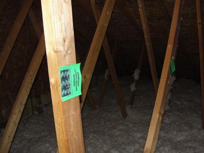 Attics - permanent lateral bracing required