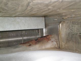 Rust Hole in Heat Exchanger