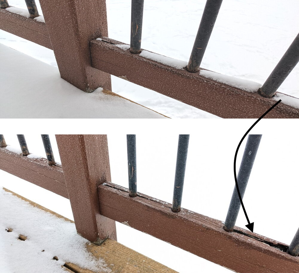 Rotted deck guard with snow cover.jpg