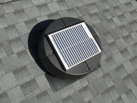 Solar Powered Attic Fan