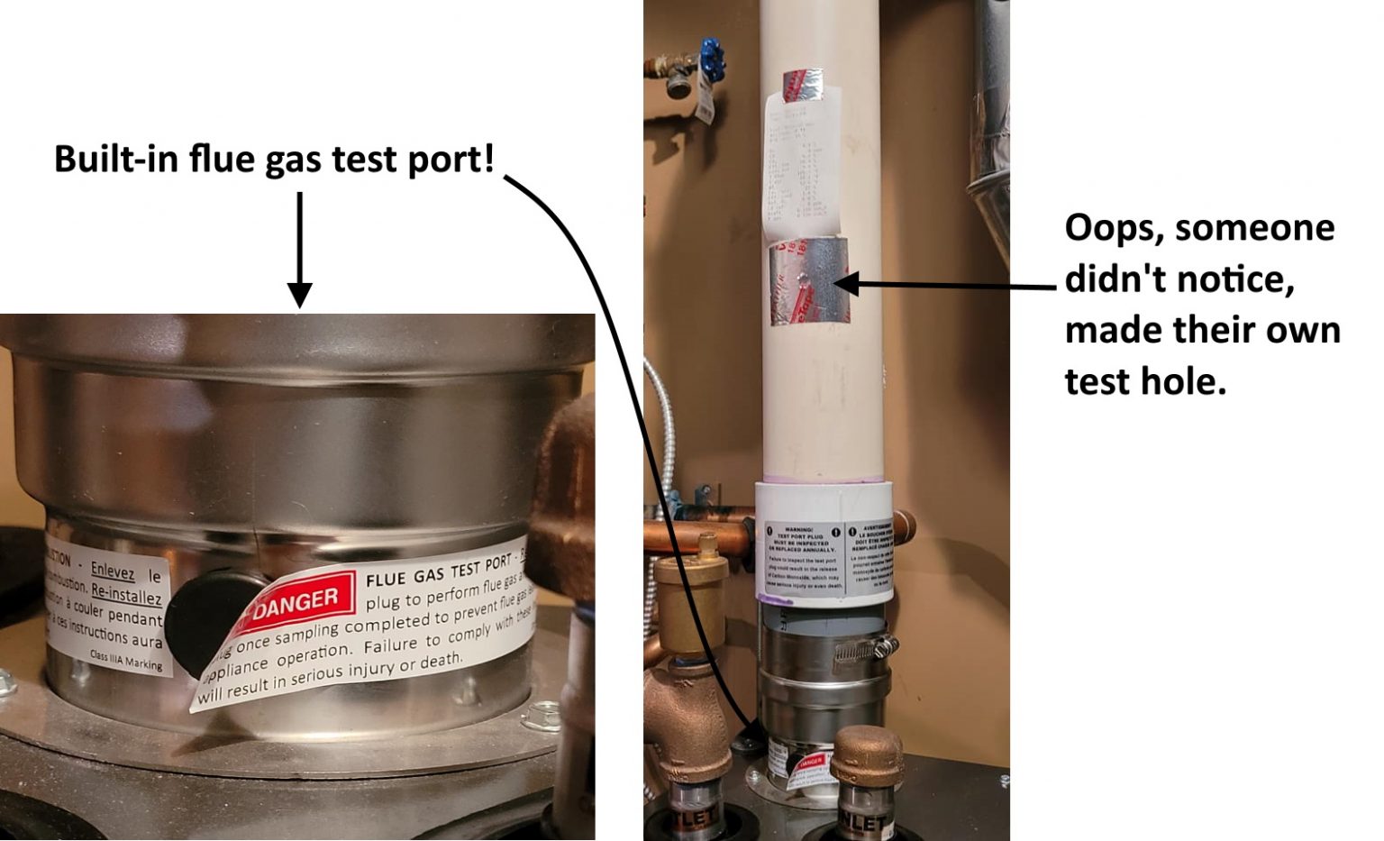 Carbon monoxide testing for furnaces - Structure Tech Home Inspections