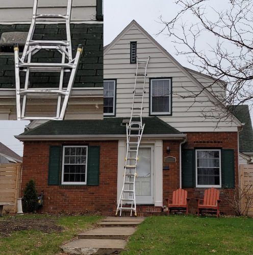 Ladder on ladder crime