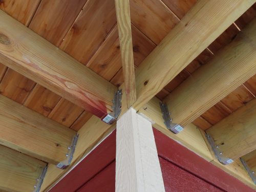 Decks - Diagonal beam missing hanger