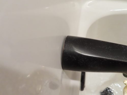 Plumbing - Loose tub spout at shower wall