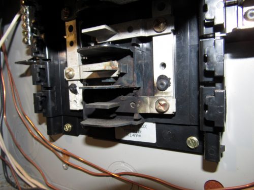 GE Panel scorched 2