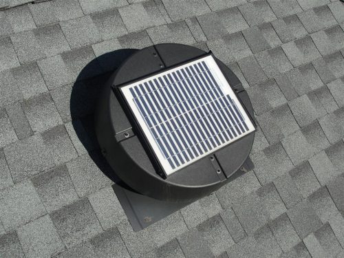 Solar Powered Attic Fan