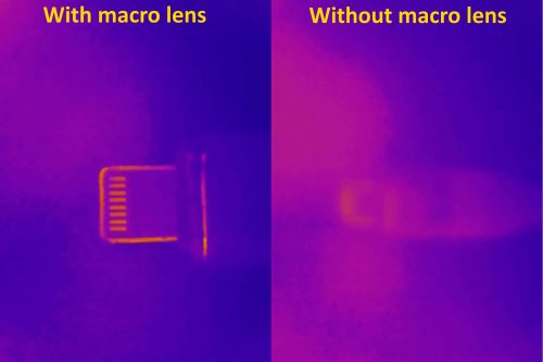 Macro vs no macro lens