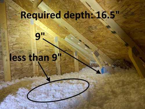 Insulation short at marker 2