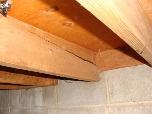 Cracked Joist