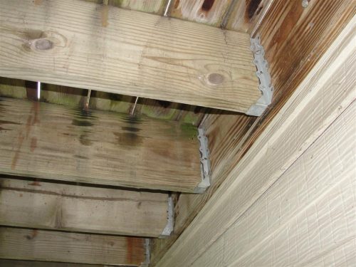 Large gap between joists and ledgerboard