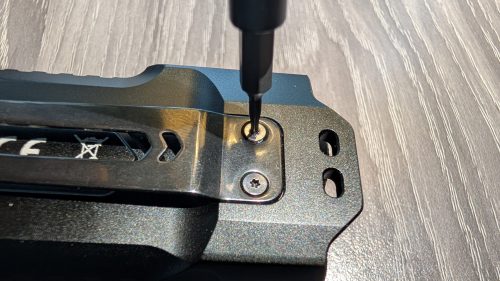 TK35R Belt Clip Removal
