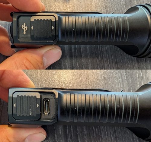 TK35R Charging Port