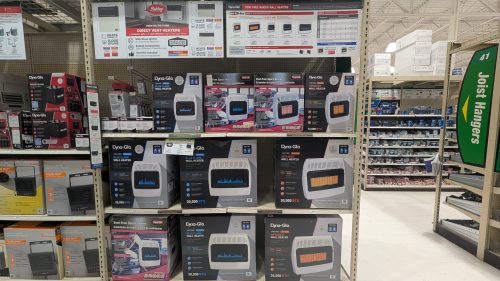 Dyna-Glo Heaters at Menards