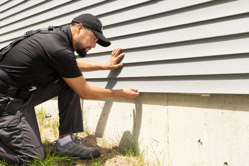 Exterior home inspection