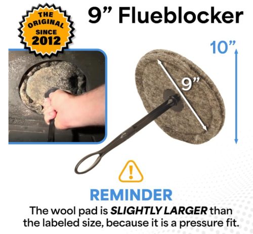 Wool Fireplace Plug